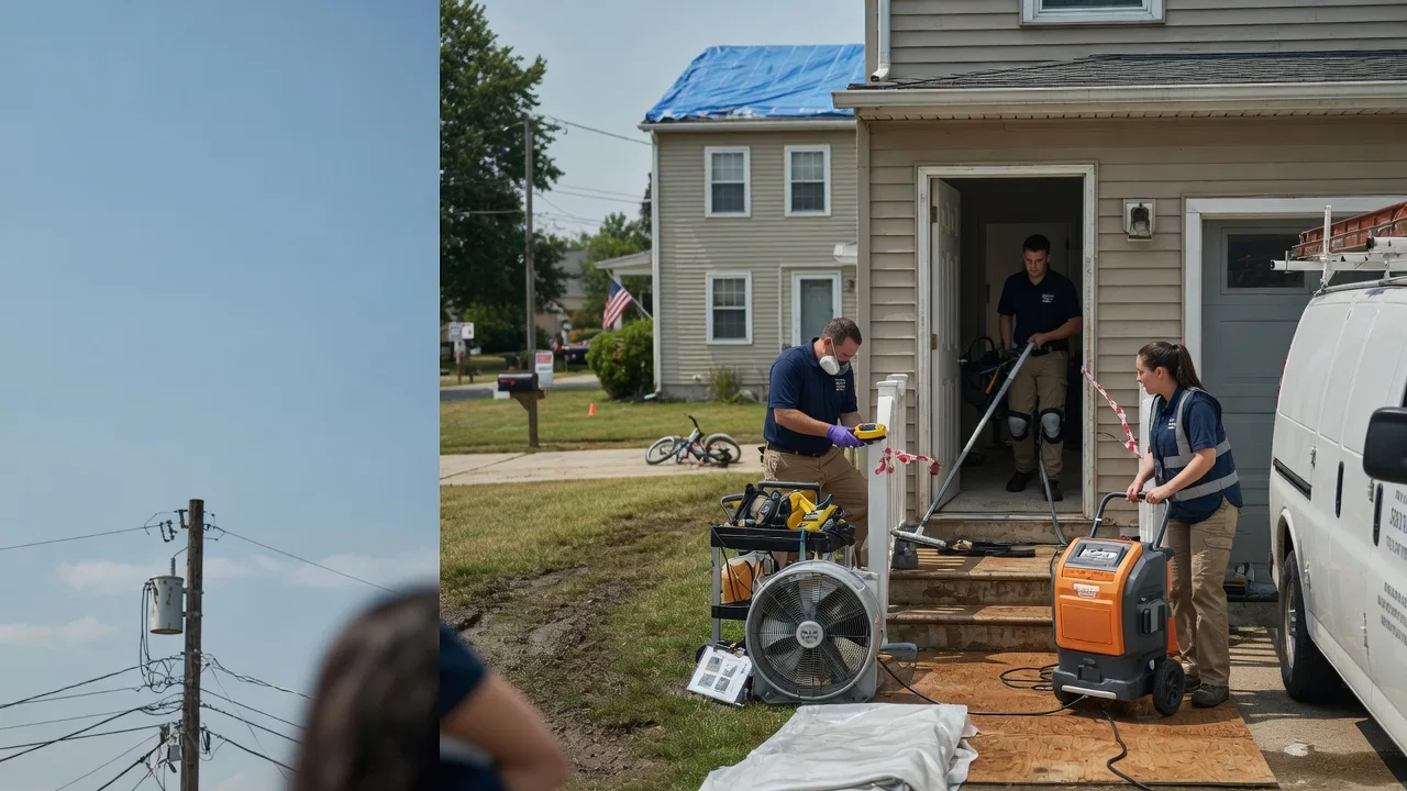 Water Damage Repair in Mount Olive, NC near me